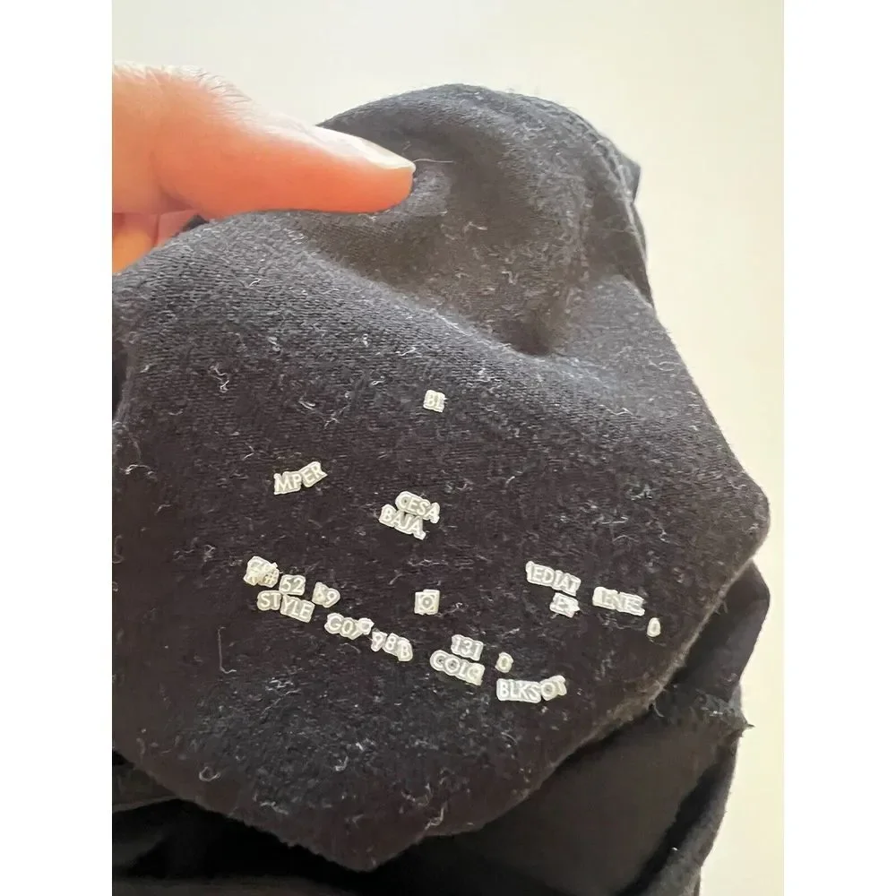LEOTARD‎ Girls Kids Size 4T Short Sleeve Solid Black